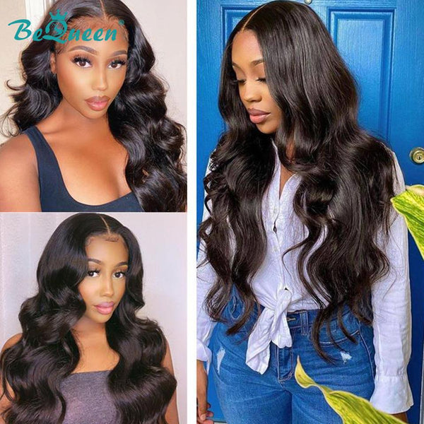 BeQueen "Dania" Perruque Longue Body Wave avec Lace T part