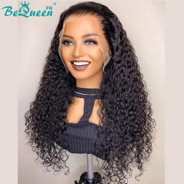 BeQueen "Jessie" Long Curly Wave Wig with Lace T part