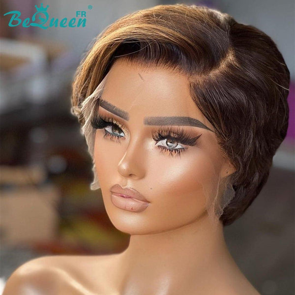 BeQueen Perruque "Amber" Marron mix Miel