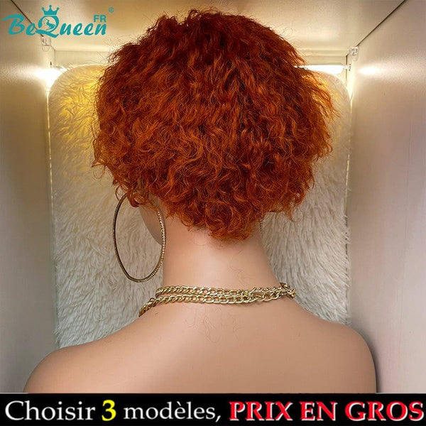 Bequeen Perruque “Coco” Orange Prix En Gros