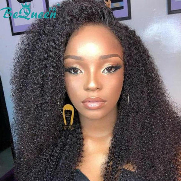 BeQueen Peluca Larga "Yolaine" Parte T Rizo Afro 