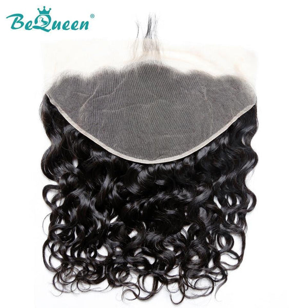 BeQueen Encaje frontal Transparente 13x4 13x6 Ola de Agua con Cabello de Bebé 