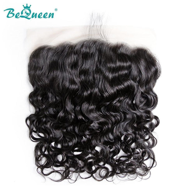 BeQueen Encaje frontal Transparente 13x4 13x6 Ola de Agua con Cabello de Bebé 