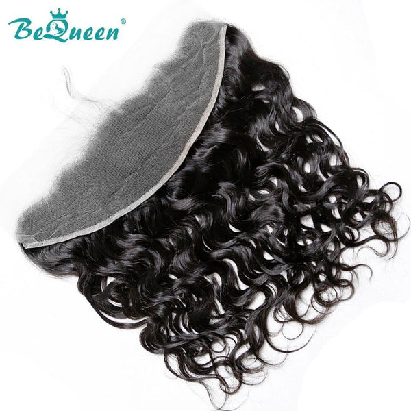 BeQueen Encaje frontal Transparente 13x4 13x6 Ola de Agua con Cabello de Bebé 