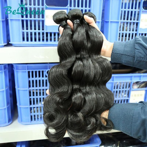 BeQueen Dix pièces de Tissage Body Wave 100% Cheveux humains. Cheveux vierges de type 8A Vente en Gros