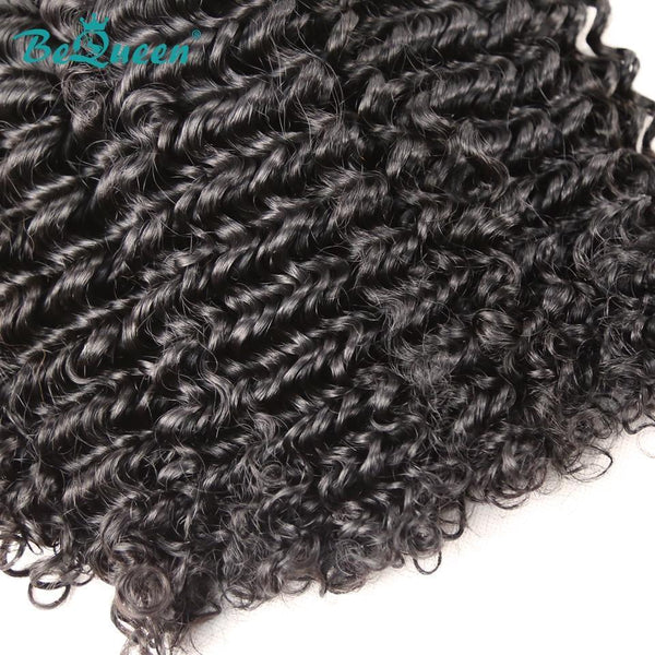 BeQueen Dix pièces de Tissage Deep Wave 100% Cheveux humains. Cheveux vierges de type 8A Vente en Gros