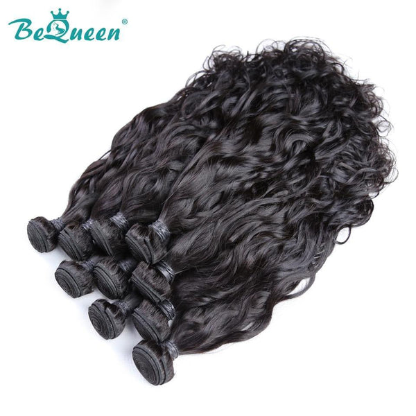 BeQueen Dix pièces de Tissage Water Wave 100% Cheveux humains. Cheveux vierges de type 8A Vente en Gros