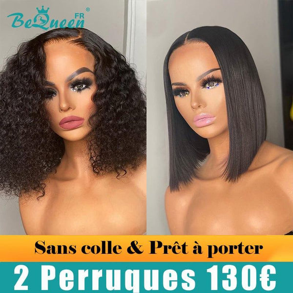 BEQUEEN 2 COMBO Wig NO.179 Glueless and Ready to Wear