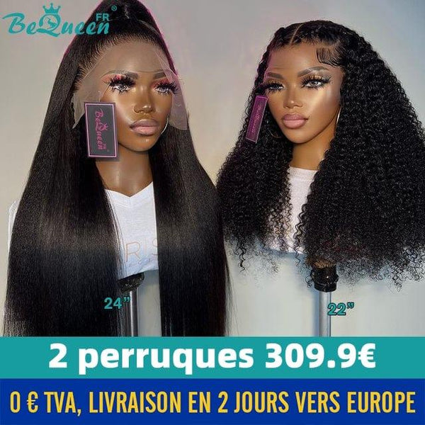 BEQUEEN 2 Combo-Perücken Nr. 146 in Frankreich 