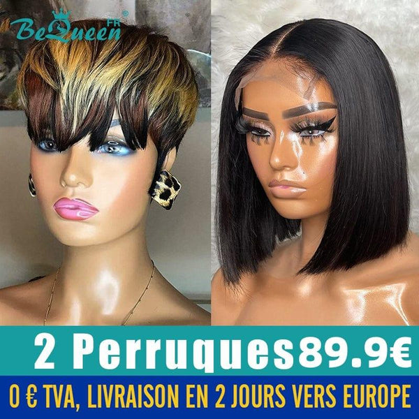 BEQUEEN 2 WIGS COMBO NO.39 In France 