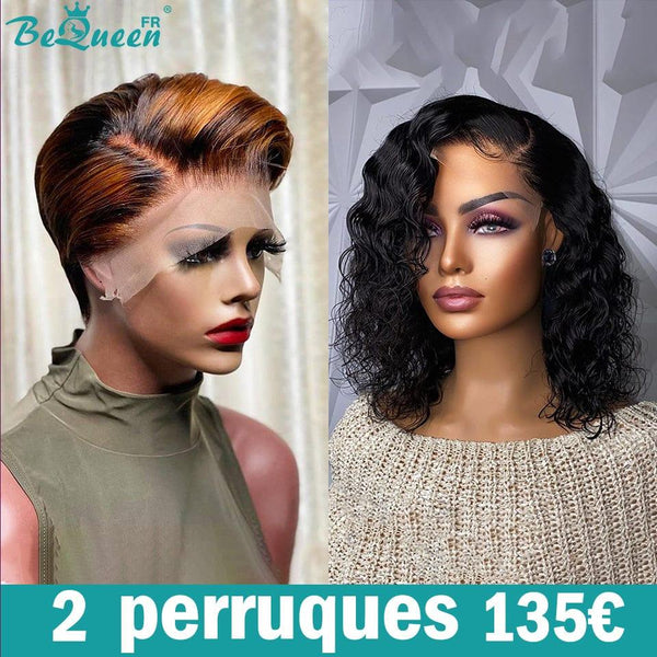 BEQUEEN 2 PERRUQUES COMBO NO.23