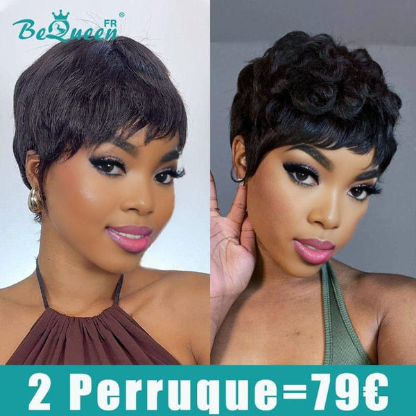 BEQUEEN 2 PEINADOS POSTICOS COMBO NÚM. 249