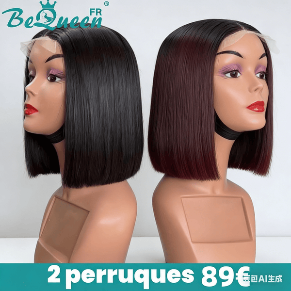 BEQUEEN 2 PERRUQUES COMBO NO.276