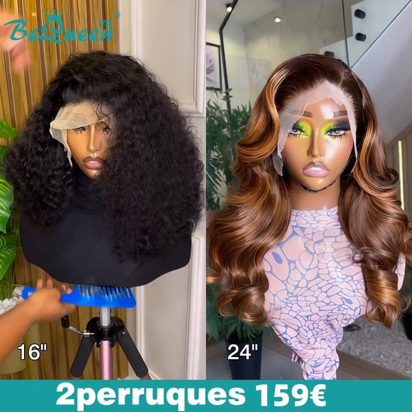 BEQUEEN 2 PERRUQUES COMBO NO.371
