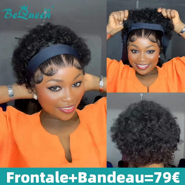 BEQUEEN 2 PEINADOS POSTICOS COMBO NÚMERO 324