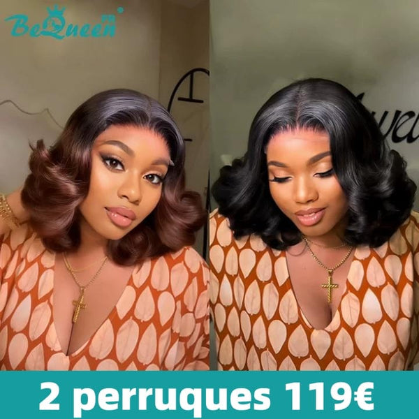 BEQUEEN 2 PERRUQUES COMBO NO.406