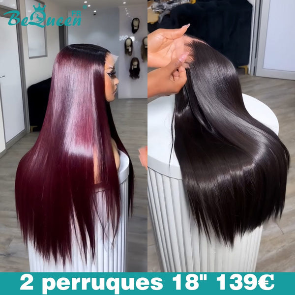 BEQUEEN 2 PERRUQUES COMBO NO.414