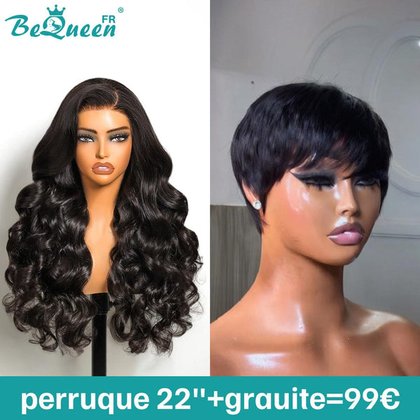 BEQUEEN 2 PERRUQUES COMBO NO.468