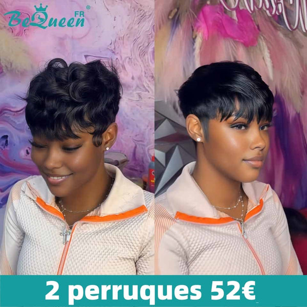 BEQUEEN 2 PERRUQUES COMBO NO.485