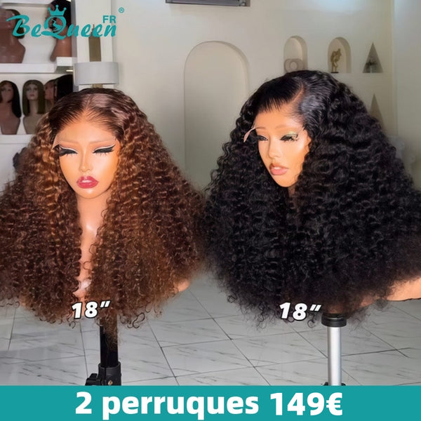 BEQUEEN 2 PERRUQUES COMBO NO.504