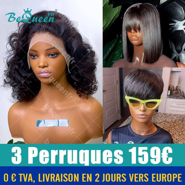 BEQUEEN 3 PERRUQUES COMBO NO.204 En France