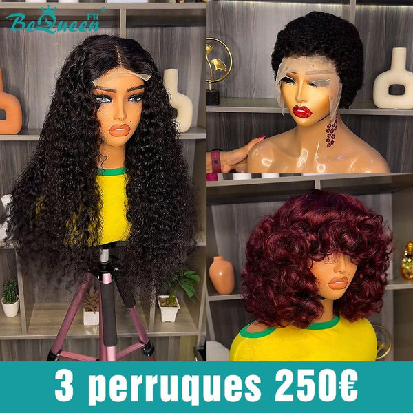 BEQUEEN 3 PERRUQUES COMBO NO.221