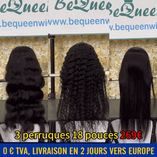 BeQueen 3 perruques combo NO.242 En France