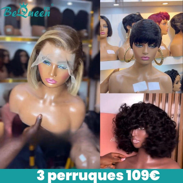 BEQUEEN 3 HAIRPIECES COMBO NO.265 