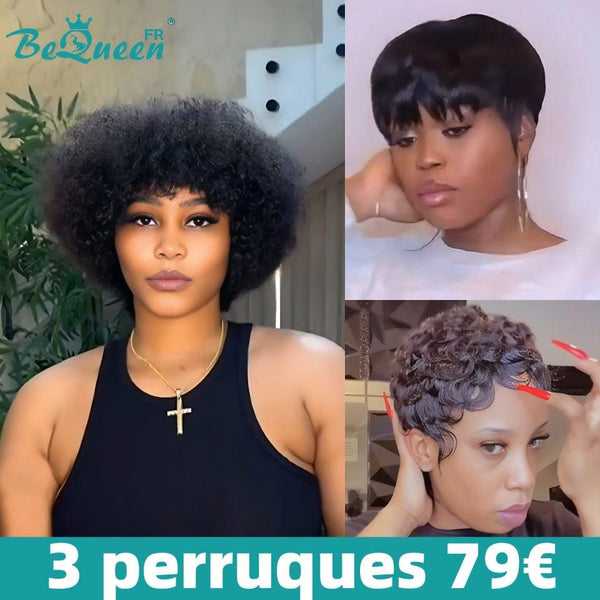 BEQUEEN 3 HAIRPIECES COMBO NO.335 