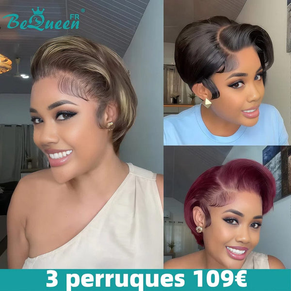 BEQUEEN 3 PERRUQUES COMBO NO.354