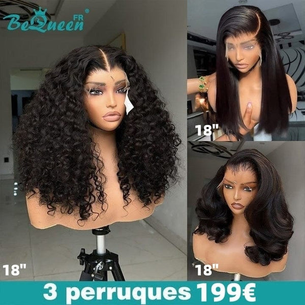 BEQUEEN 3 PERRUQUES COMBO NO.363