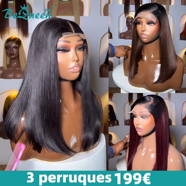 BEQUEEN 3 PERRUQUES COMBO NO.366