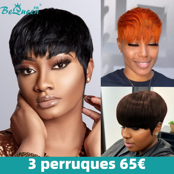 BEQUEEN 3 PERRUQUES COMBO NO.401