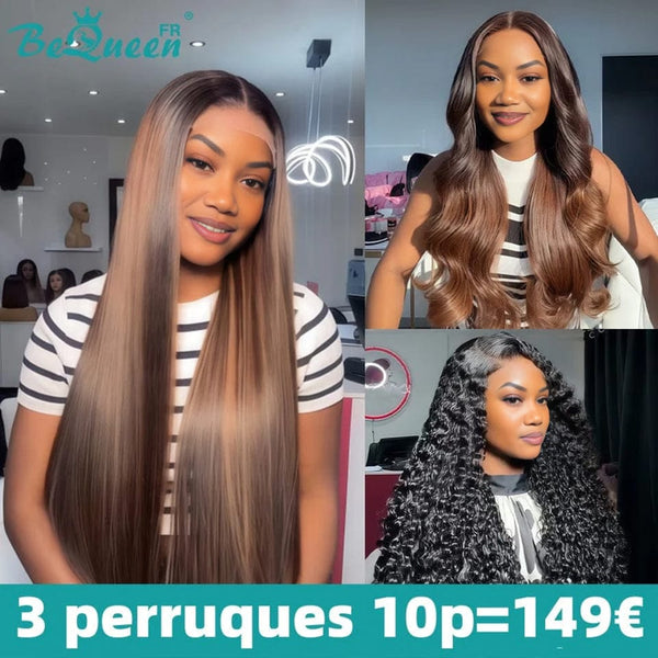 BEQUEEN 3 PERRUQUES COMBO NO.441