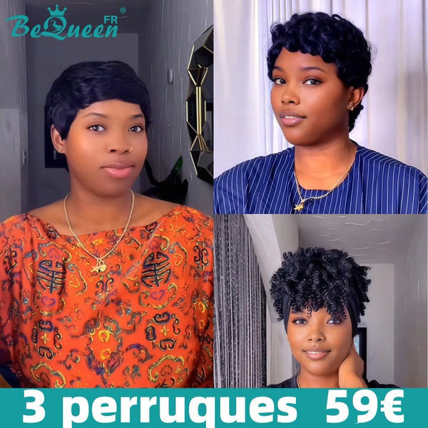 BEQUEEN 3ER PERÜCKEN-SET NR.472