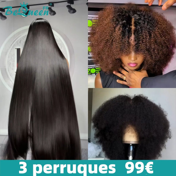 BEQUEEN 3 PERRUQUES COMBO NO.493