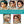BEQUEEN 3 PERRUQUES COMBO NO.77