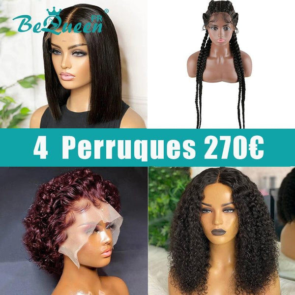 BEQUEEN 4 PERRUQUES COMBO NO.108