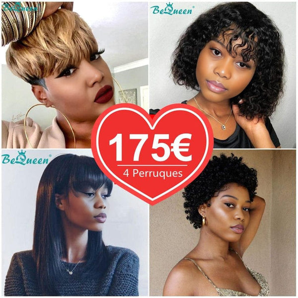 BEQUEEN 4 PERRUQUES COMBO NO.12