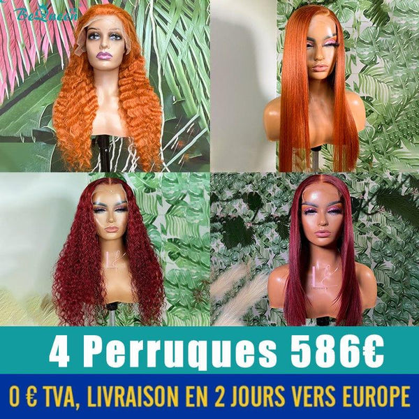 Bequeen 4 PERRUQUES COMBO NO.135 En France