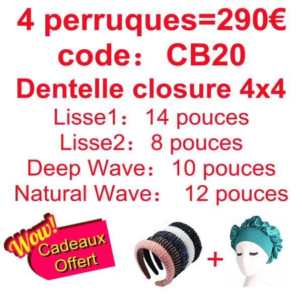 BEQUEEN 4 COMBO WIGS NO.31