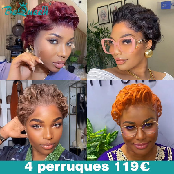 BEQUEEN 4 PERRUQUES COMBO NO.408