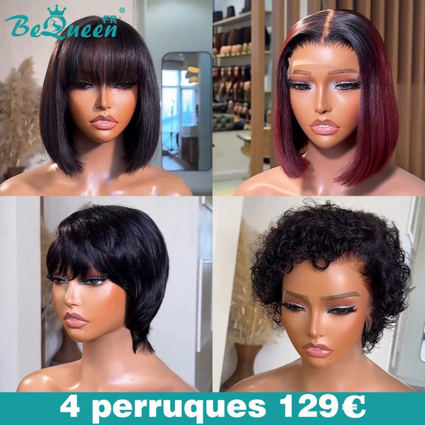 BEQUEEN 4 PERRUQUES COMBO NO.413