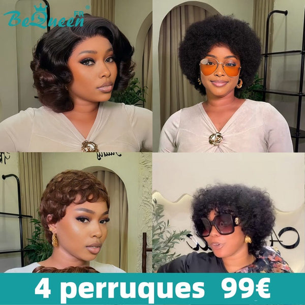 BEQUEEN 4 PERRUQUES COMBO NO.480