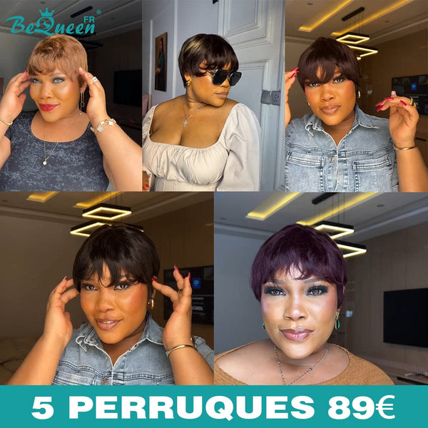 BEQUEEN 5 COMBO WIGS NO.373