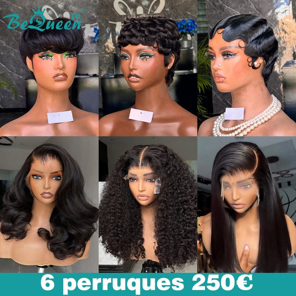 BEQUEEN 6 PERRUQUES COMBO NO.385