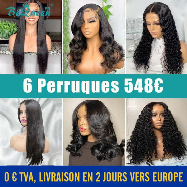 BEQUEEN 6 COMBO PERÜCKEN Nr. 95 In Frankreich 