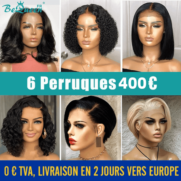 BEQUEEN 6 COMBO PERÜCKEN Nr. 98 In Frankreich 