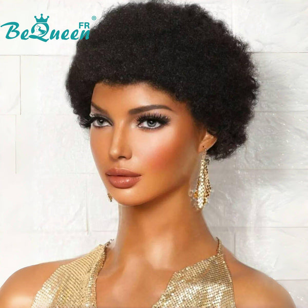 Bequeen Perruque afro Combo NO.263