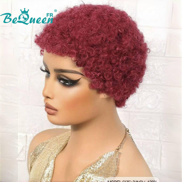 Bequeen Perruque afro Combo NO.263